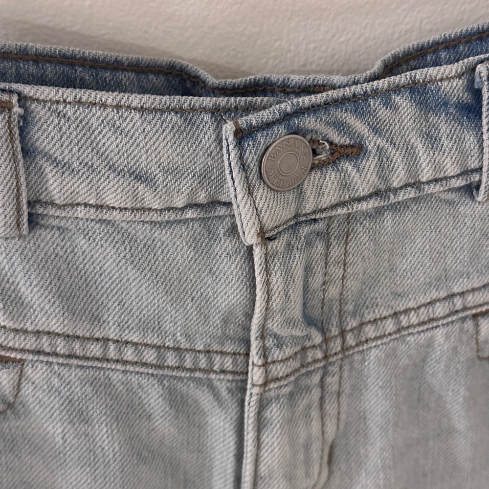 Banana Republic wide leg light blue jean - Picture 2 of 4